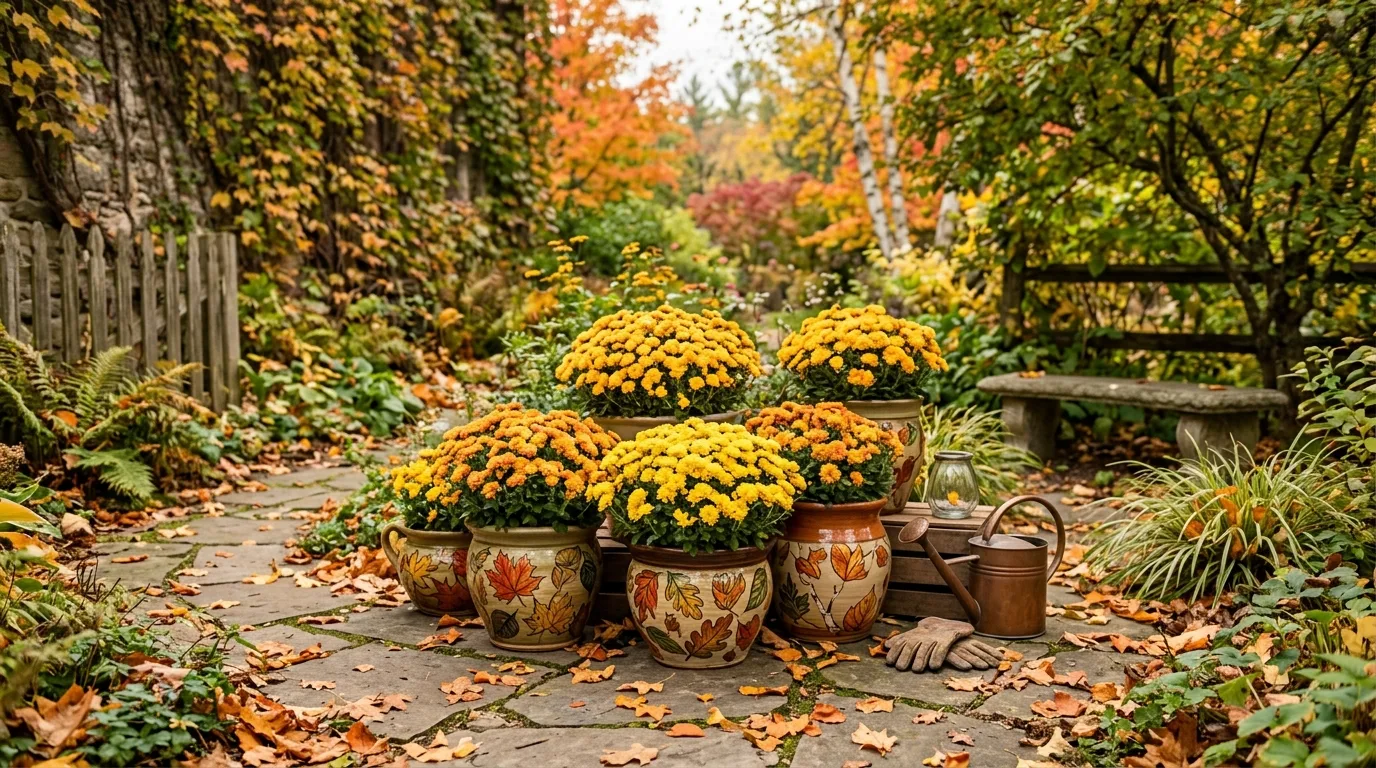 12 Adorable Cute Fall Plant Pot Ideas for Autumn Decor idea 8