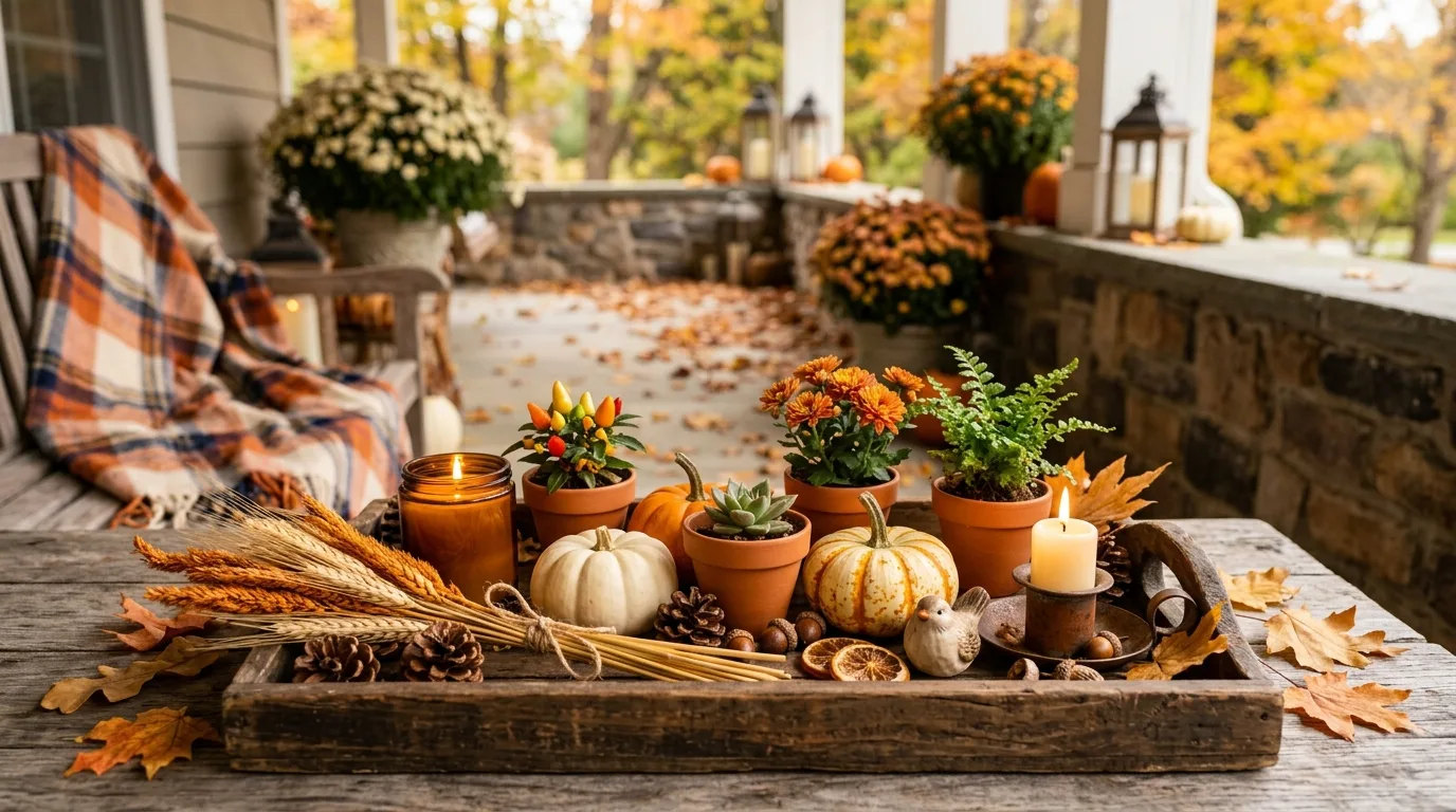 12 Adorable Cute Fall Plant Pot Ideas for Autumn Decor idea 12