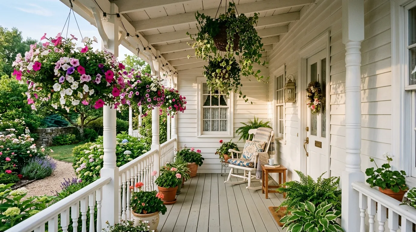 15 Beautiful Hanging Plant Ideas for Porch and Patio Decor