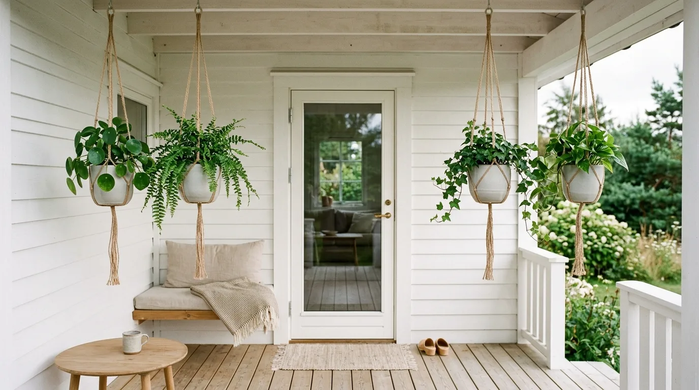 15 Beautiful Hanging Plant Ideas for Porch and Patio Decor idea 9
