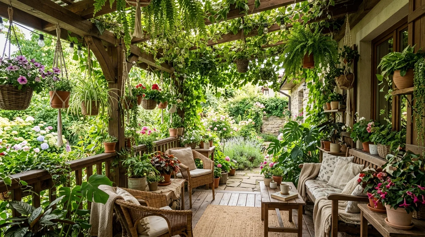 15 Beautiful Hanging Plant Ideas for Porch and Patio Decor idea 15