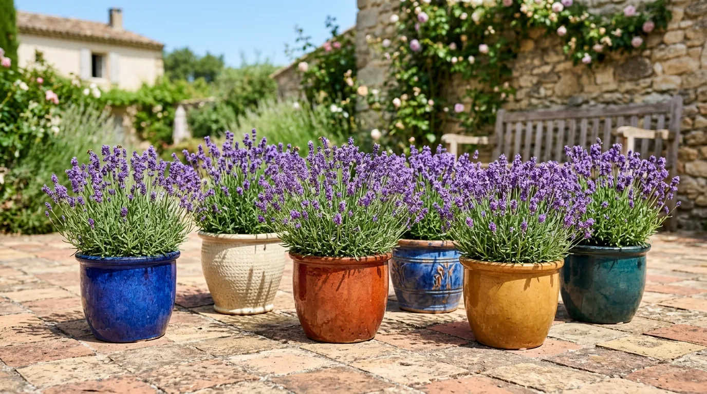 12 Beautiful Lavender Planters for a Fragrant Patio Display idea 6