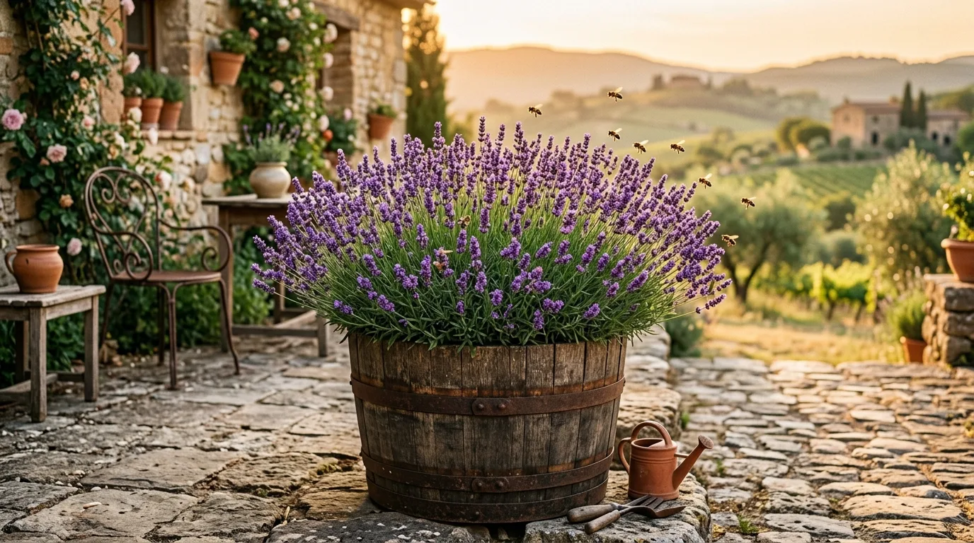 12 Beautiful Lavender Planters for a Fragrant Patio Display idea 7