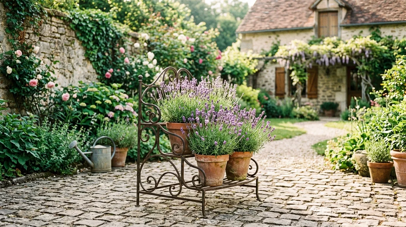 12 Beautiful Lavender Planters for a Fragrant Patio Display idea 10