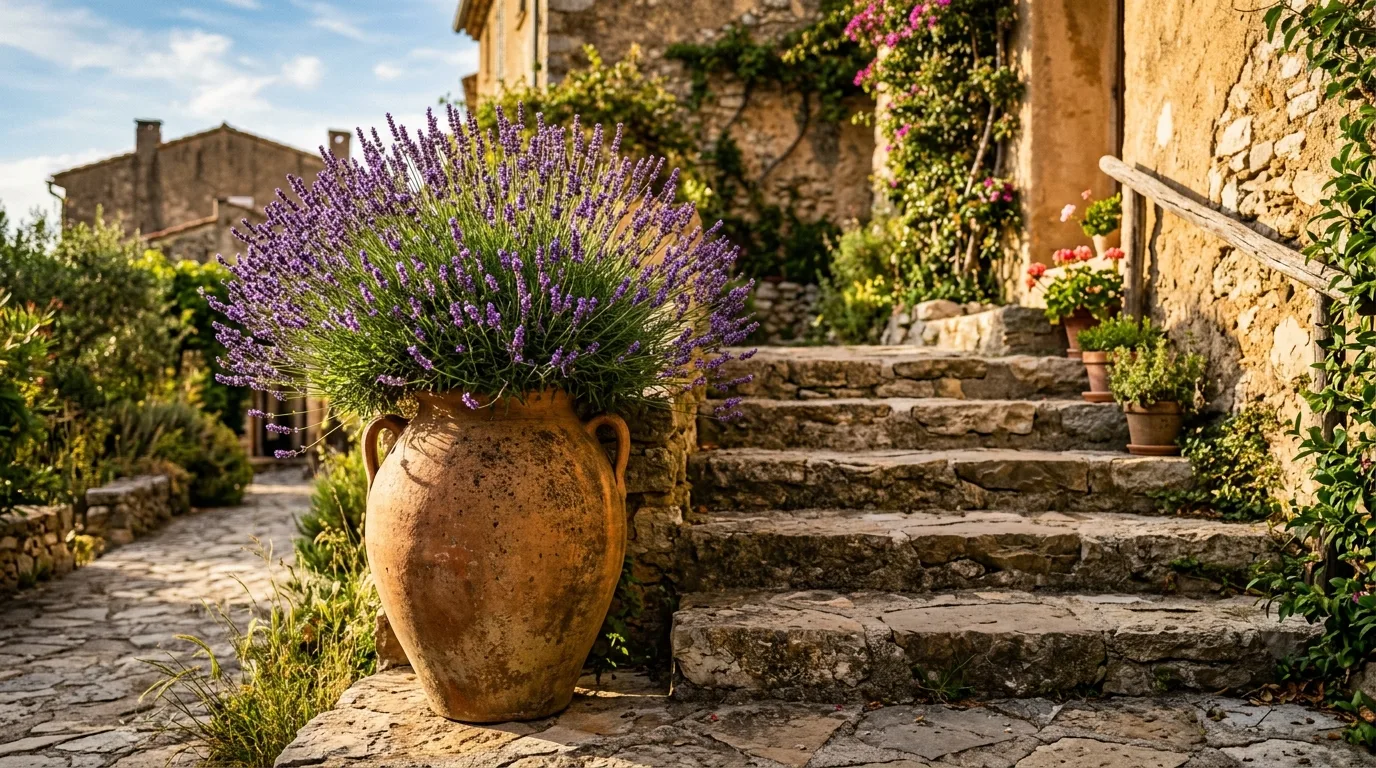12 Beautiful Lavender Planters for a Fragrant Patio Display idea 11