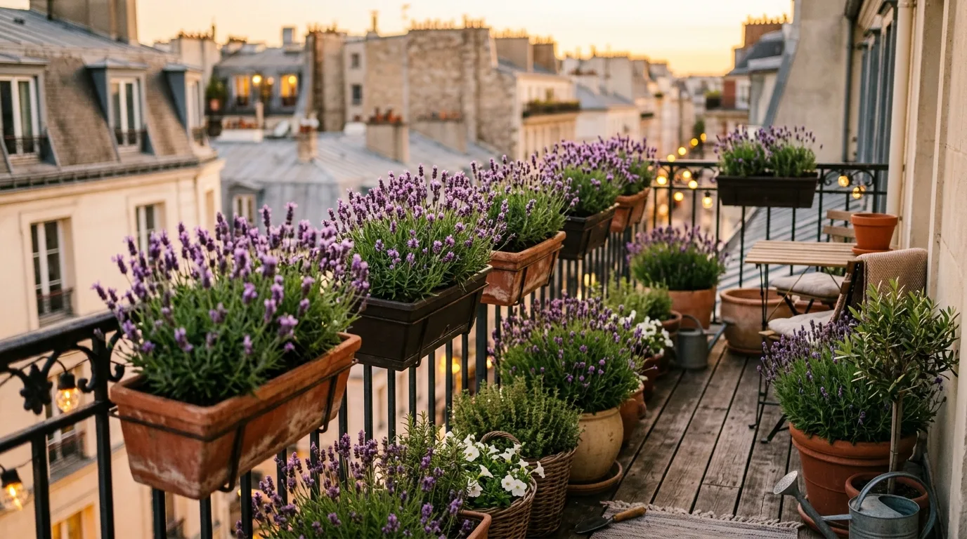 12 Beautiful Lavender Planters for a Fragrant Patio Display idea 12