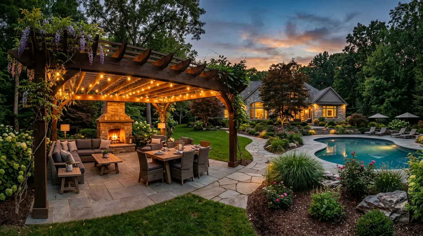 14 Beautiful Pergola Ideas to Finally Upgrade Your Backyard idea 14