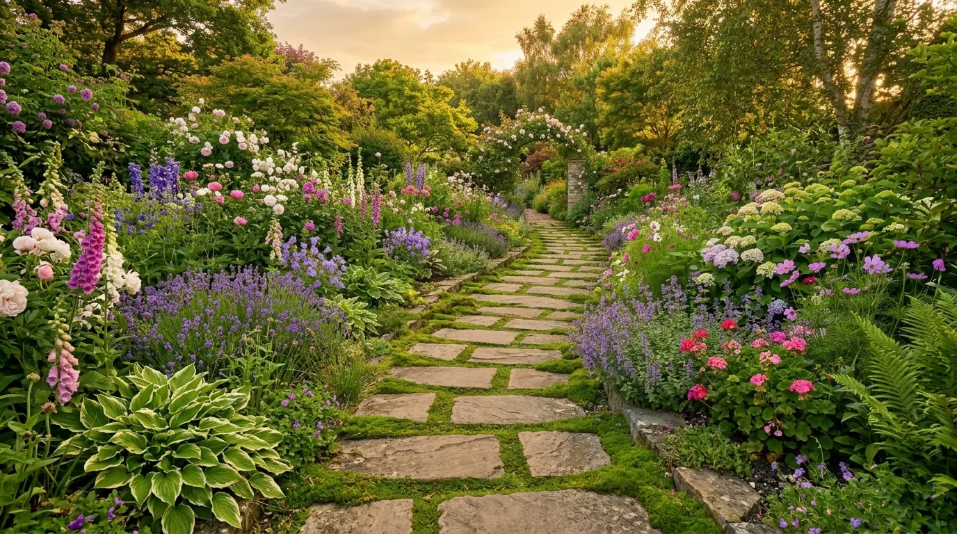 14 Beautiful Stepping Stone Pathway Ideas for Garden Charm