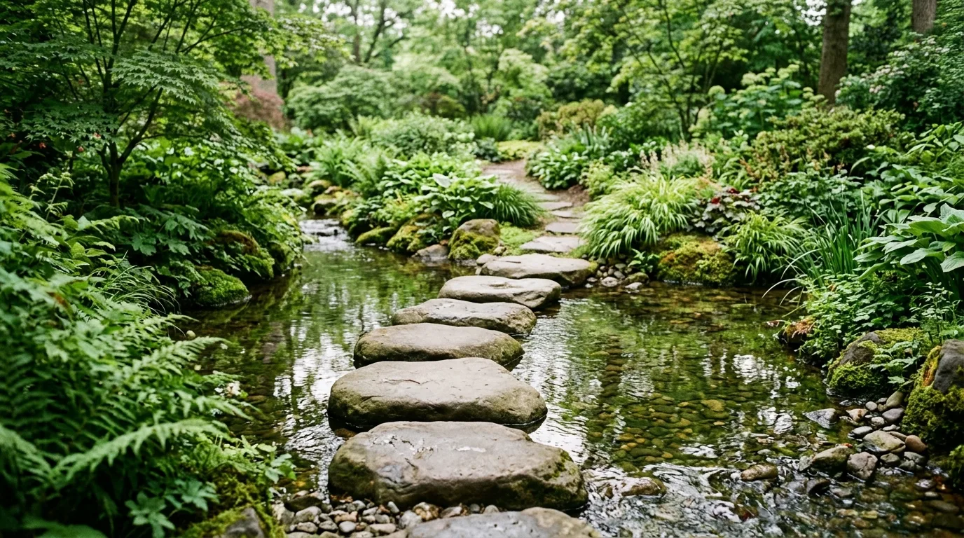 14 Beautiful Stepping Stone Pathway Ideas for Garden Charm idea 4