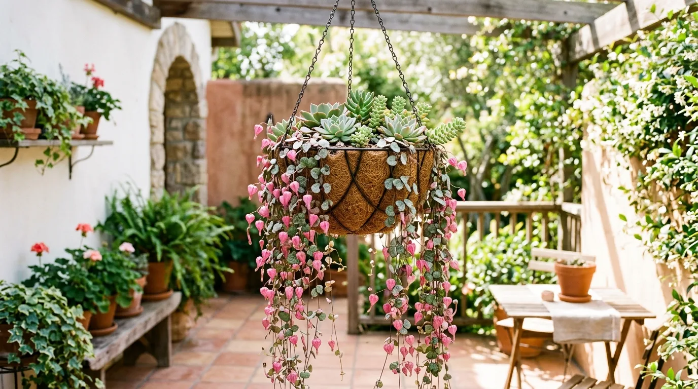 11 Beautiful Succulents with Pink Flowers for a Pop of Color idea 5