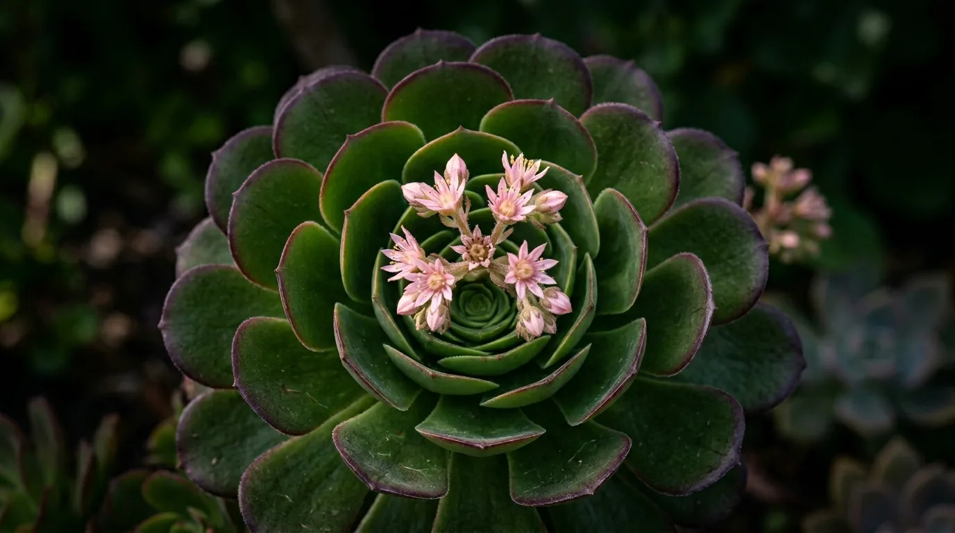 11 Beautiful Succulents with Pink Flowers for a Pop of Color idea 9
