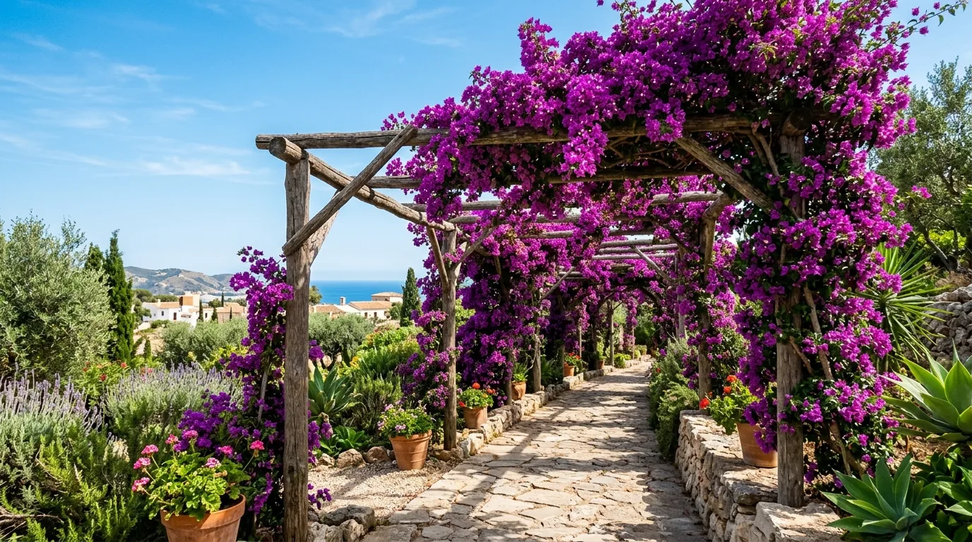 12 Beautiful Vine Plants with Purple Flowers for Vertical Interest idea 6