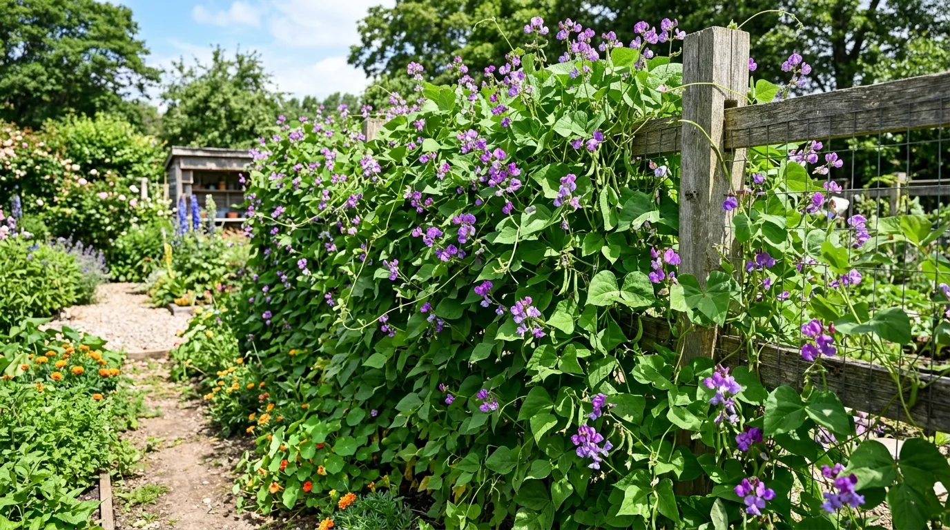 12 Beautiful Vine Plants with Purple Flowers for Vertical Interest idea 11