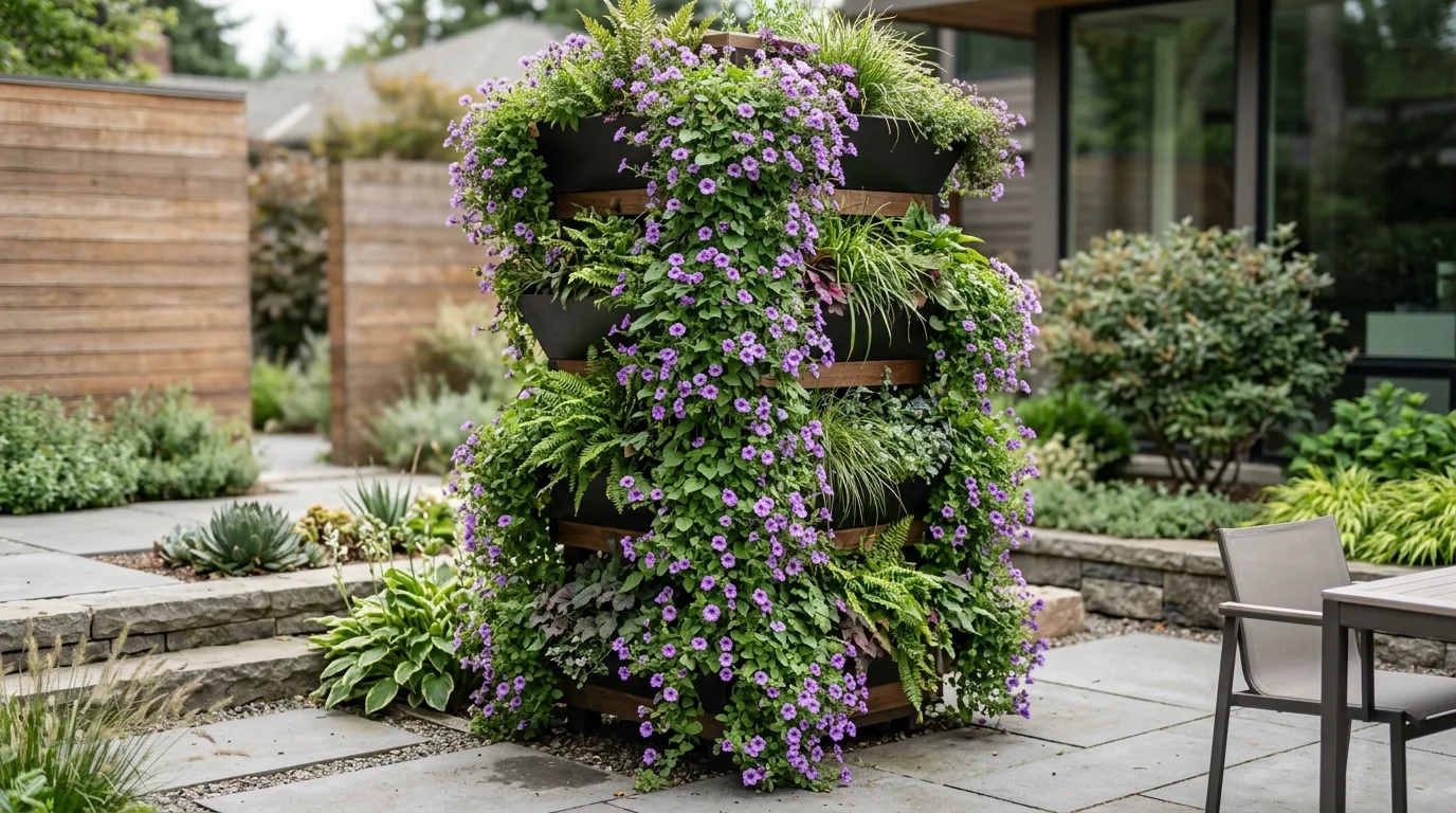 12 Beautiful Vine Plants with Purple Flowers for Vertical Interest idea 12