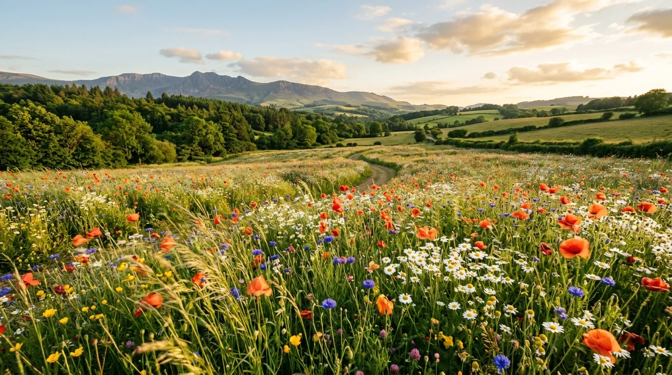 12 Beautiful Wildflower Gardens You Can Copy for Natural Beauty