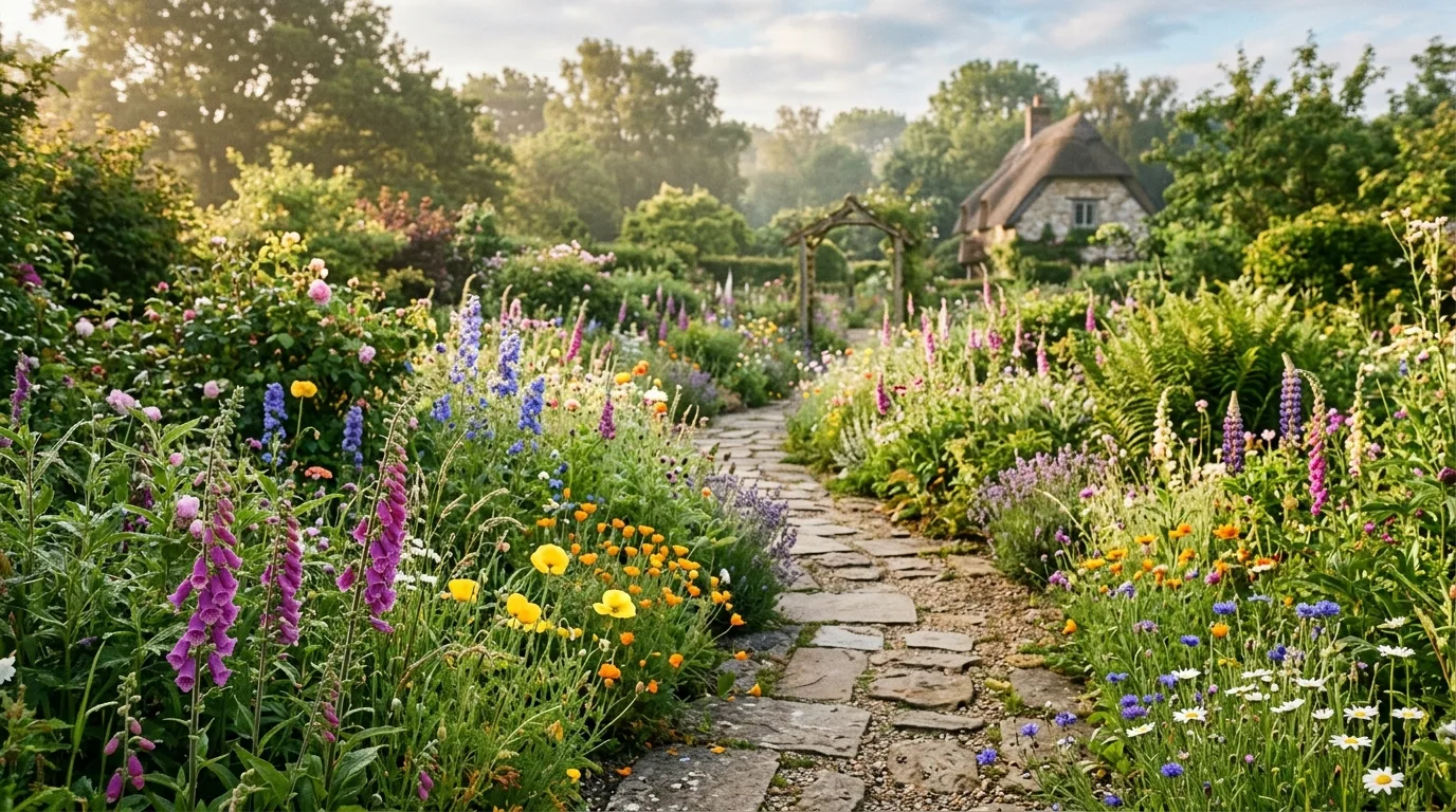 12 Beautiful Wildflower Gardens You Can Copy for Natural Beauty idea 4