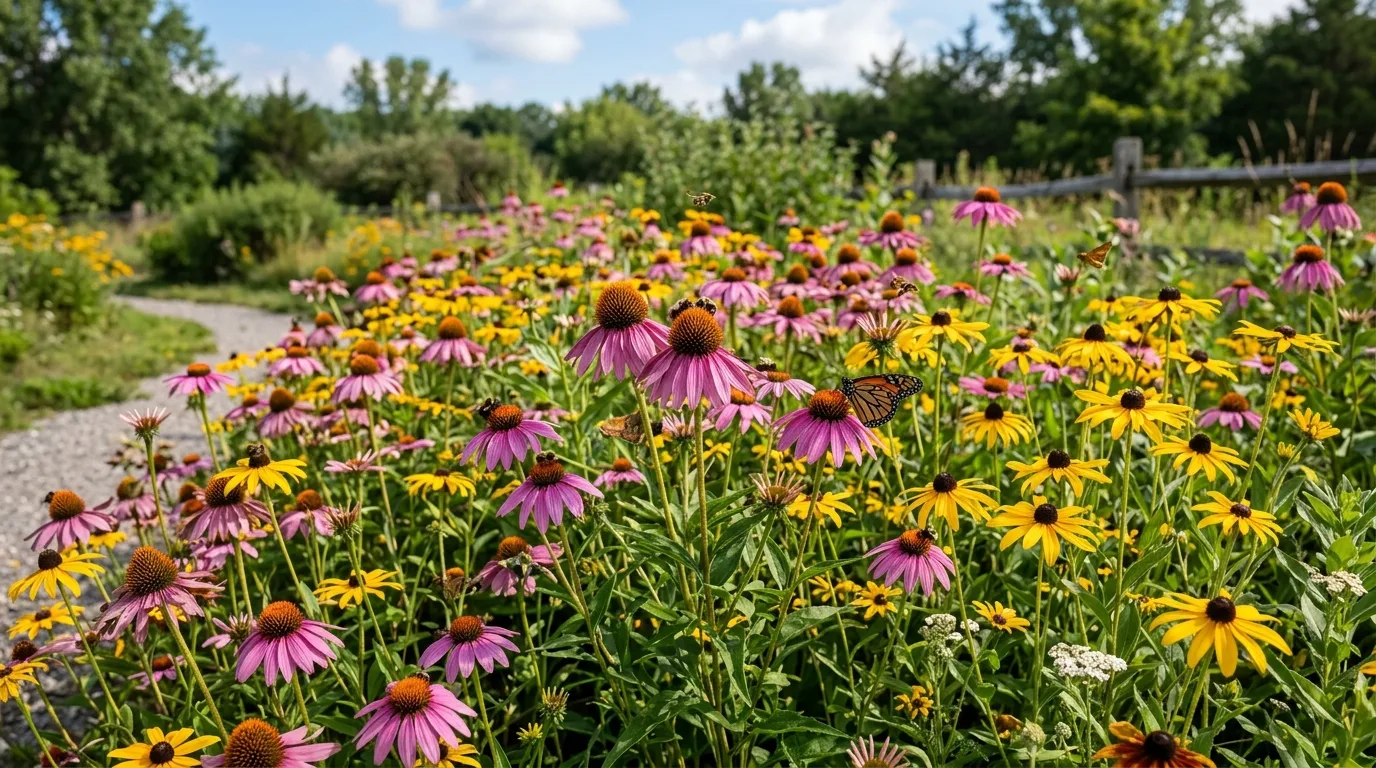 12 Beautiful Wildflower Gardens You Can Copy for Natural Beauty idea 5