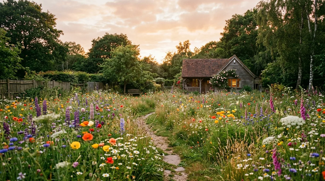 12 Beautiful Wildflower Gardens You Can Copy for Natural Beauty idea 6
