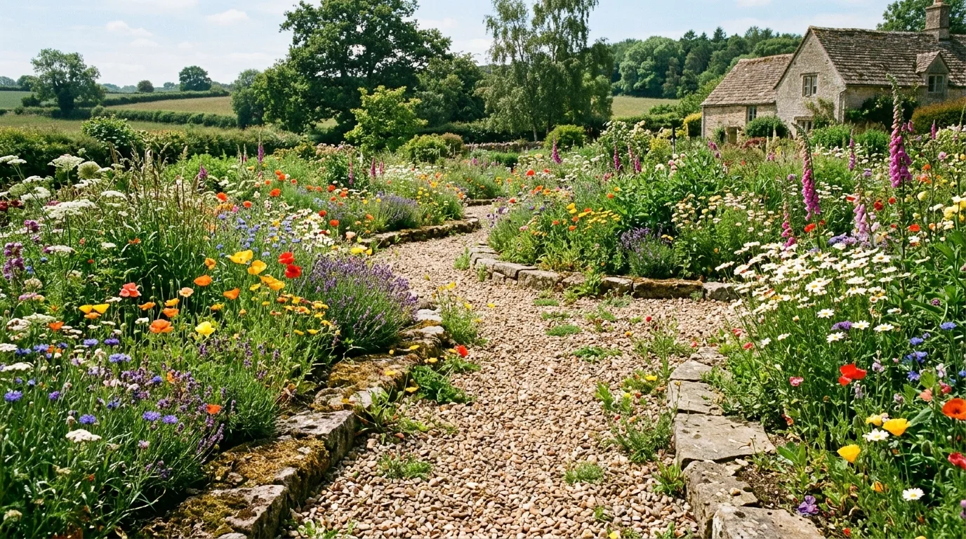 12 Beautiful Wildflower Gardens You Can Copy for Natural Beauty idea 7