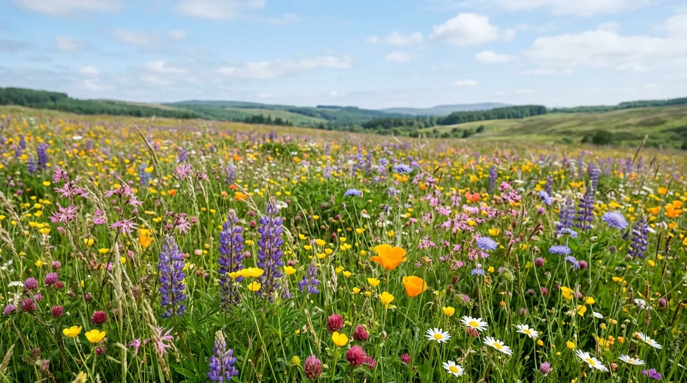 12 Beautiful Wildflower Gardens You Can Copy for Natural Beauty idea 8