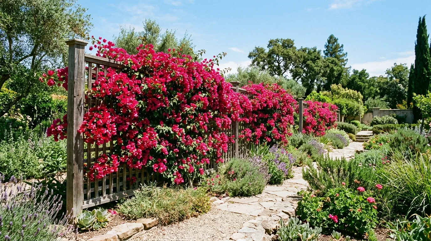 11 Best Climbing Plants for Full Sun Trellises and Fences