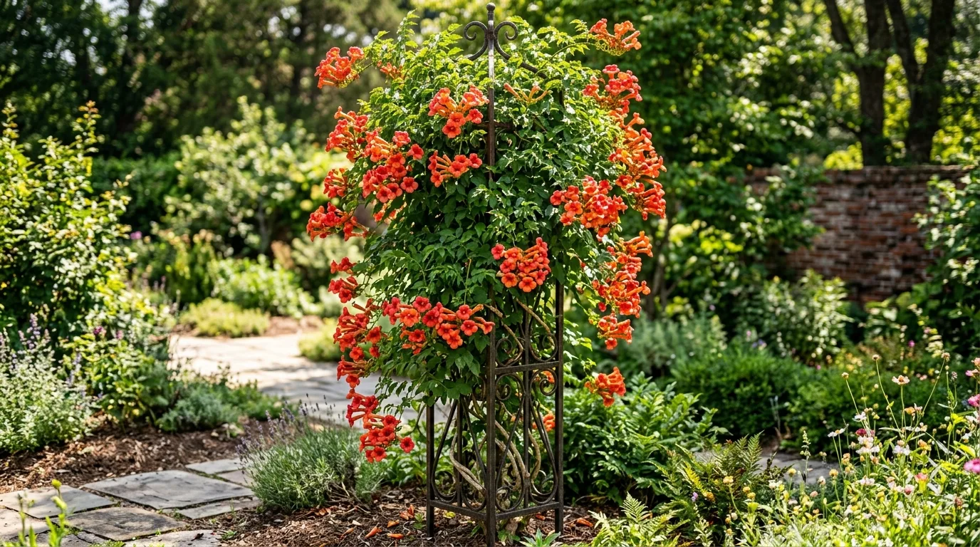 11 Best Climbing Plants for Full Sun Trellises and Fences idea 2