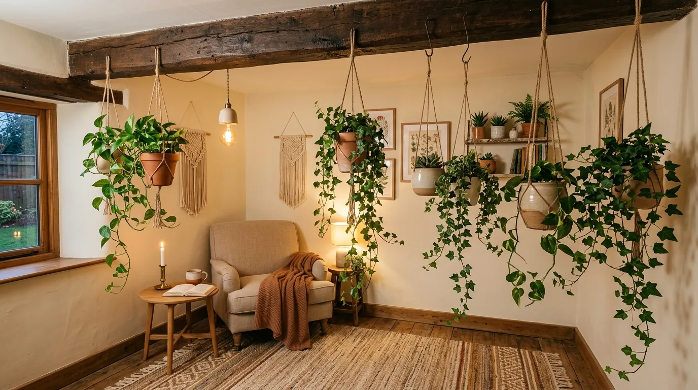 12 Best Hanging Plants to Brighten Your Ceiling and Save Space idea 2