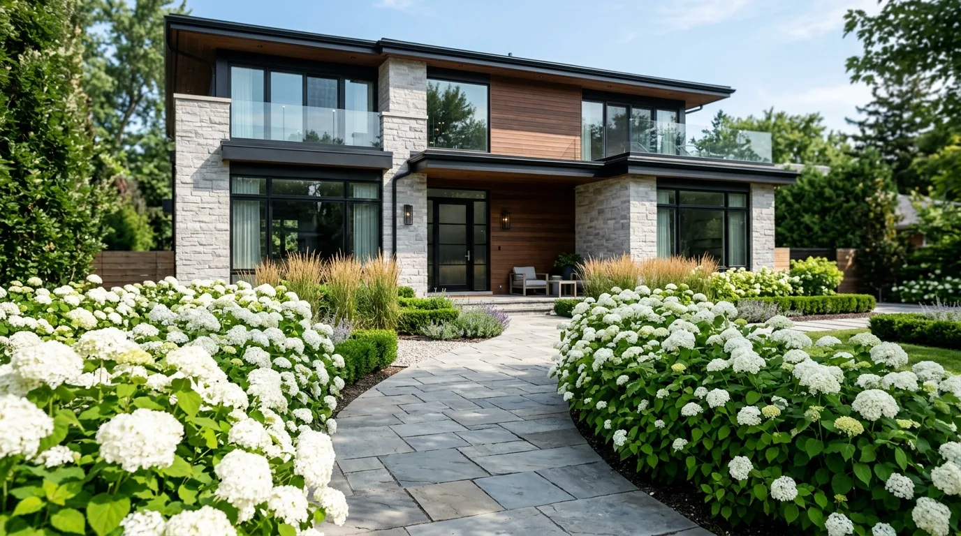 12 Breathtaking Hydrangea Landscaping Ideas for Curb Appeal idea 2