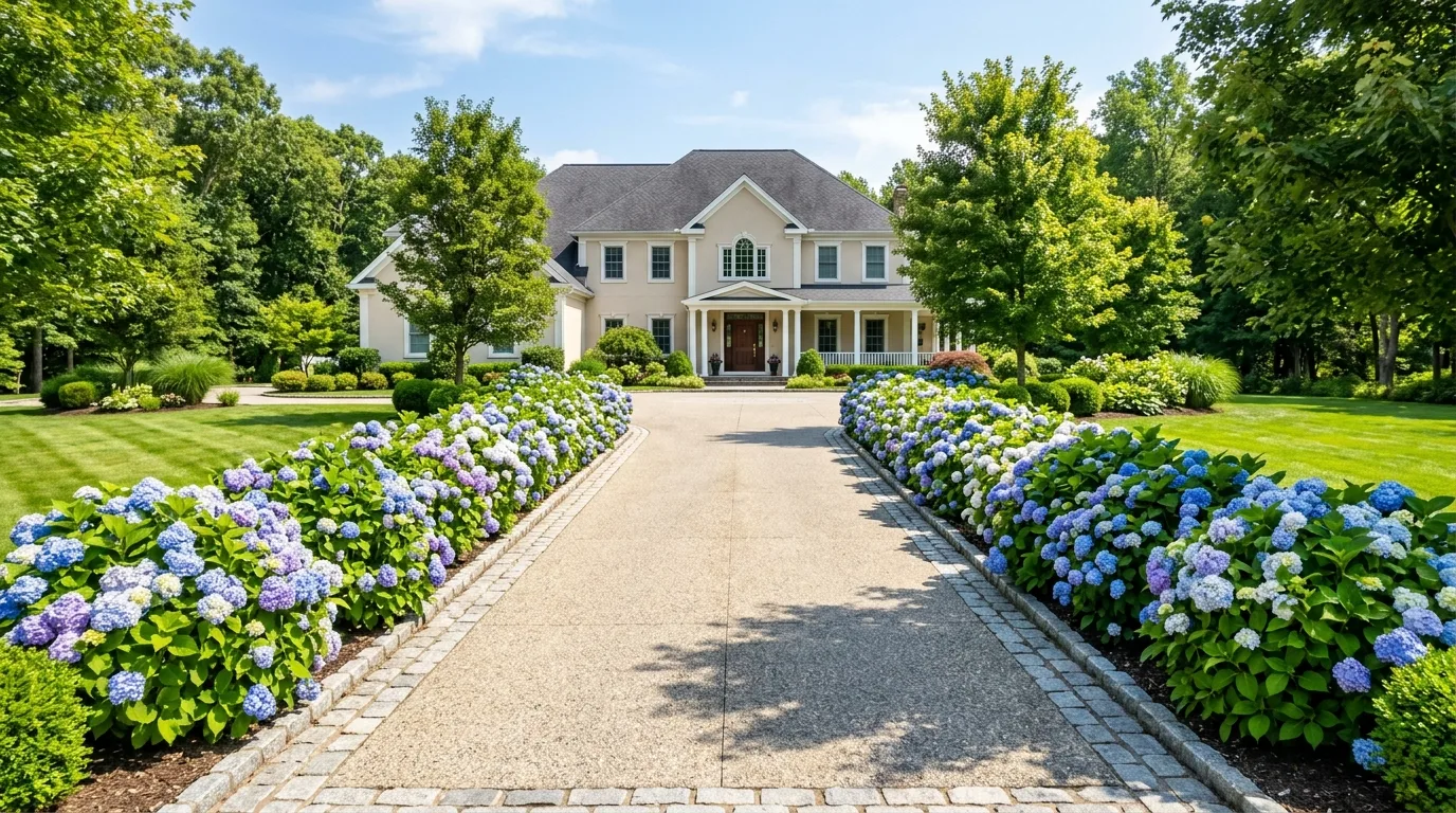 12 Breathtaking Hydrangea Landscaping Ideas for Curb Appeal idea 6