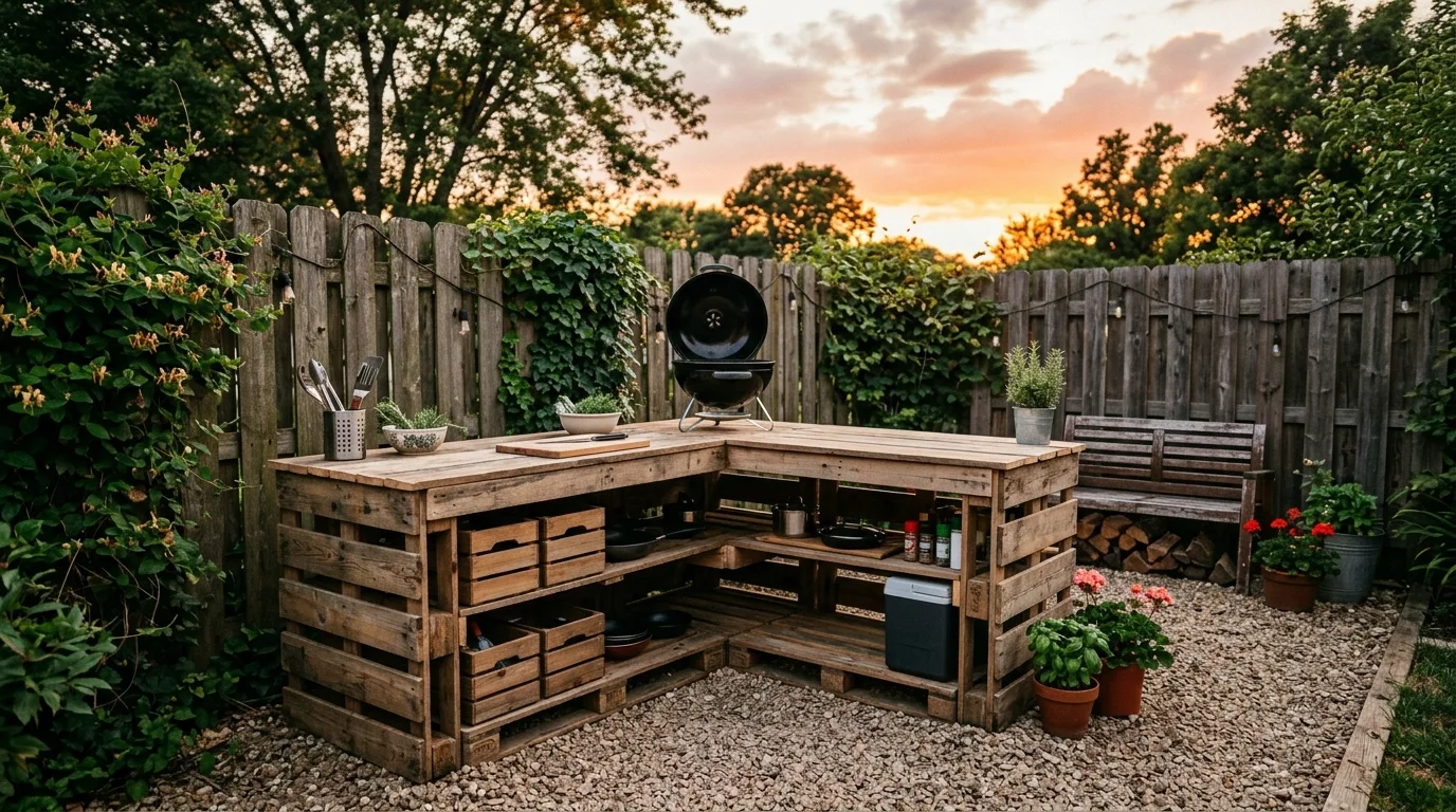 13 Budget Cheap Outdoor Kitchen Ideas to Cook and Dine Al Fresco