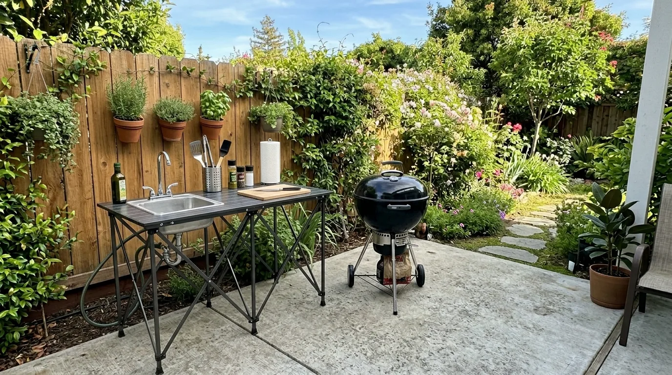 13 Budget Cheap Outdoor Kitchen Ideas to Cook and Dine Al Fresco idea 6