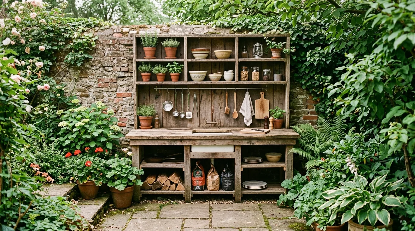 13 Budget Cheap Outdoor Kitchen Ideas to Cook and Dine Al Fresco idea 7