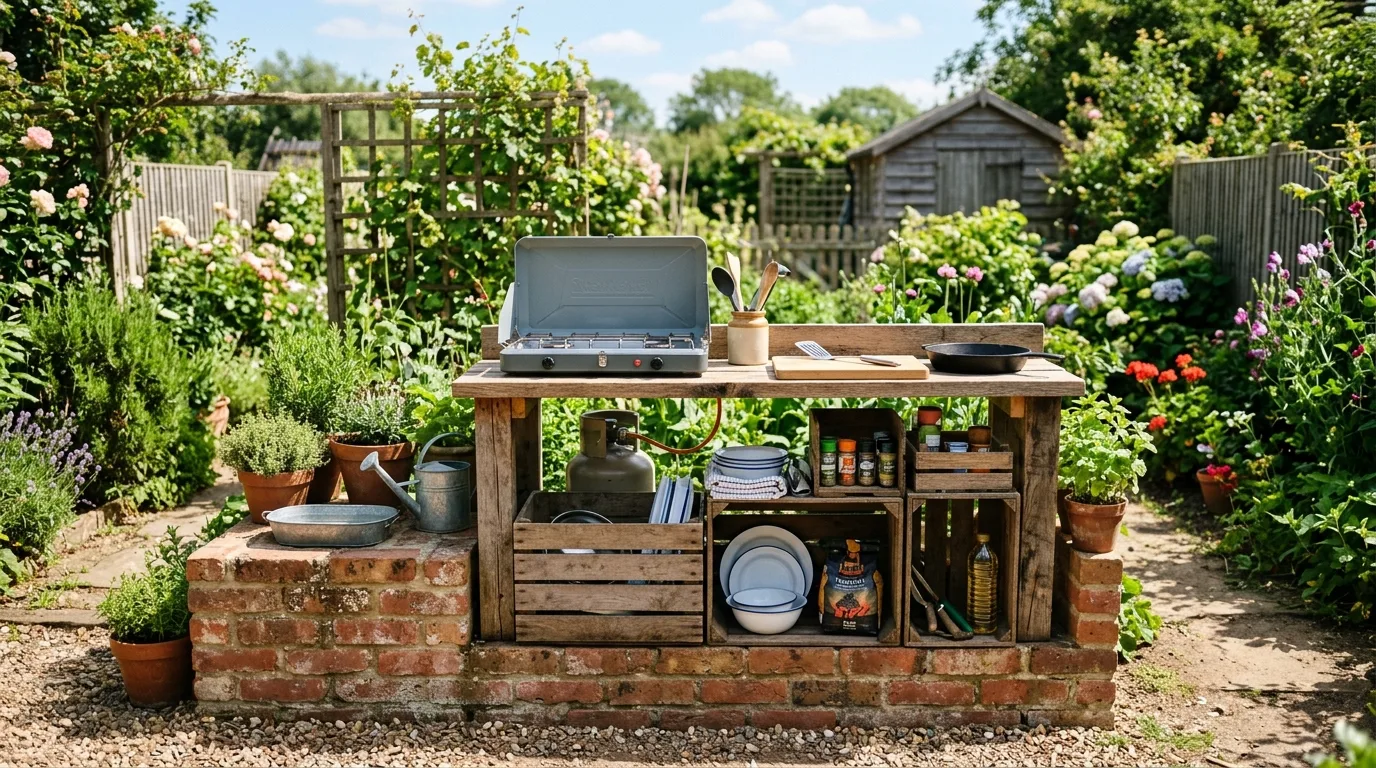 13 Budget Cheap Outdoor Kitchen Ideas to Cook and Dine Al Fresco idea 9