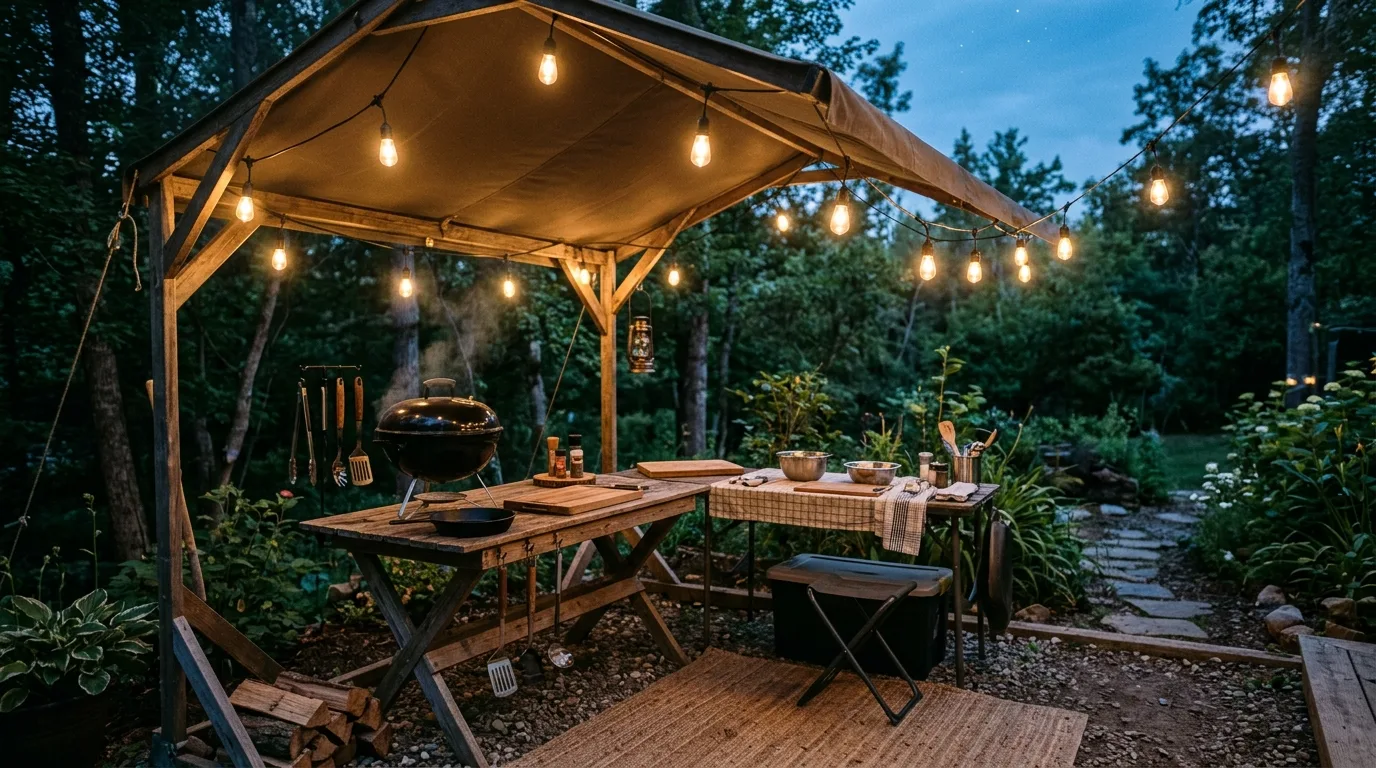 13 Budget Cheap Outdoor Kitchen Ideas to Cook and Dine Al Fresco idea 10