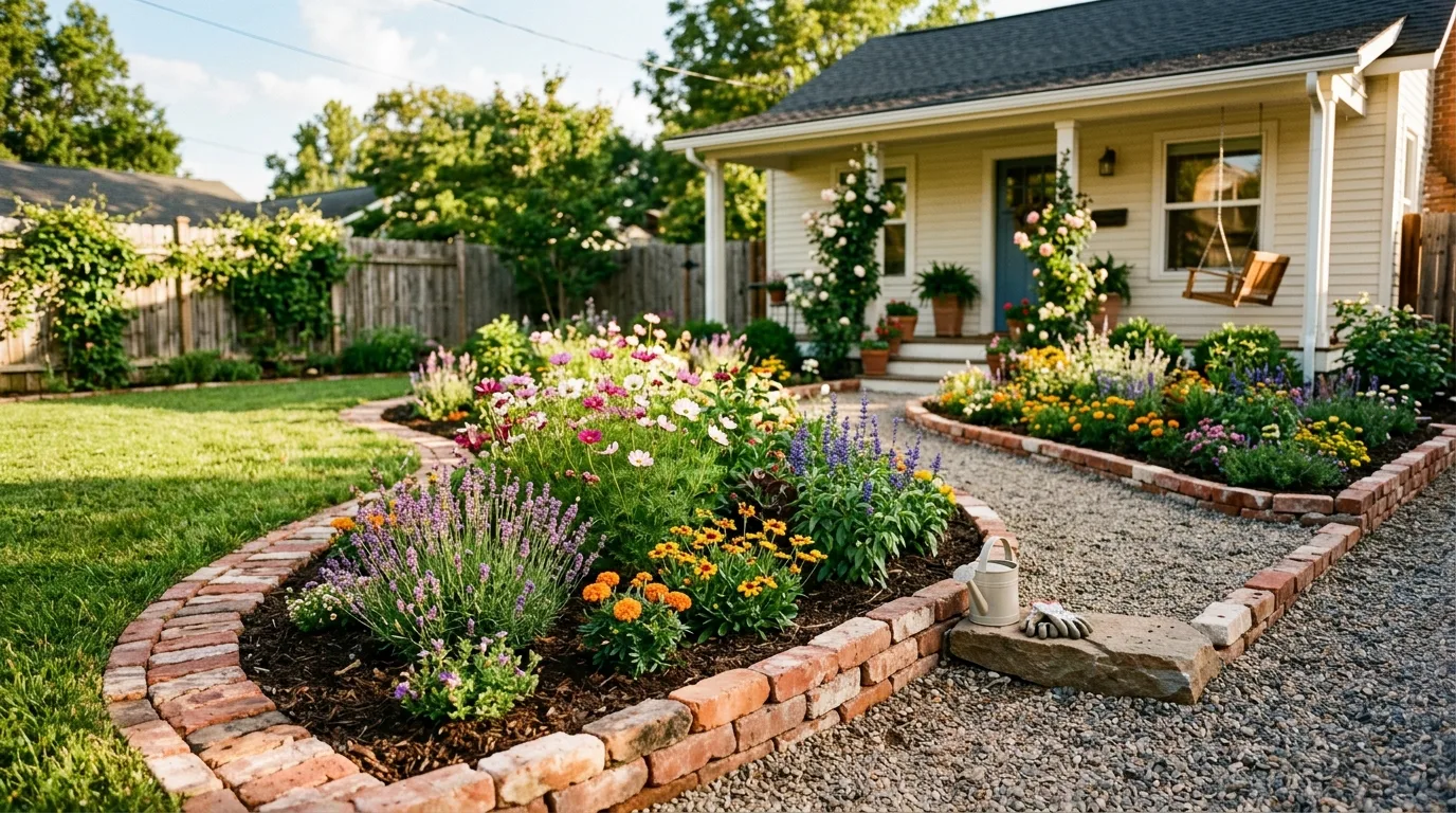 15 Budget Friendly Front Yard Landscaping Ideas That Look Expensive idea 2
