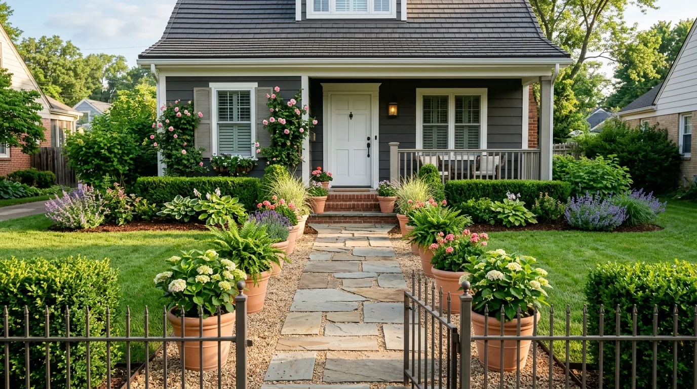 15 Budget Friendly Front Yard Landscaping Ideas That Look Expensive idea 3