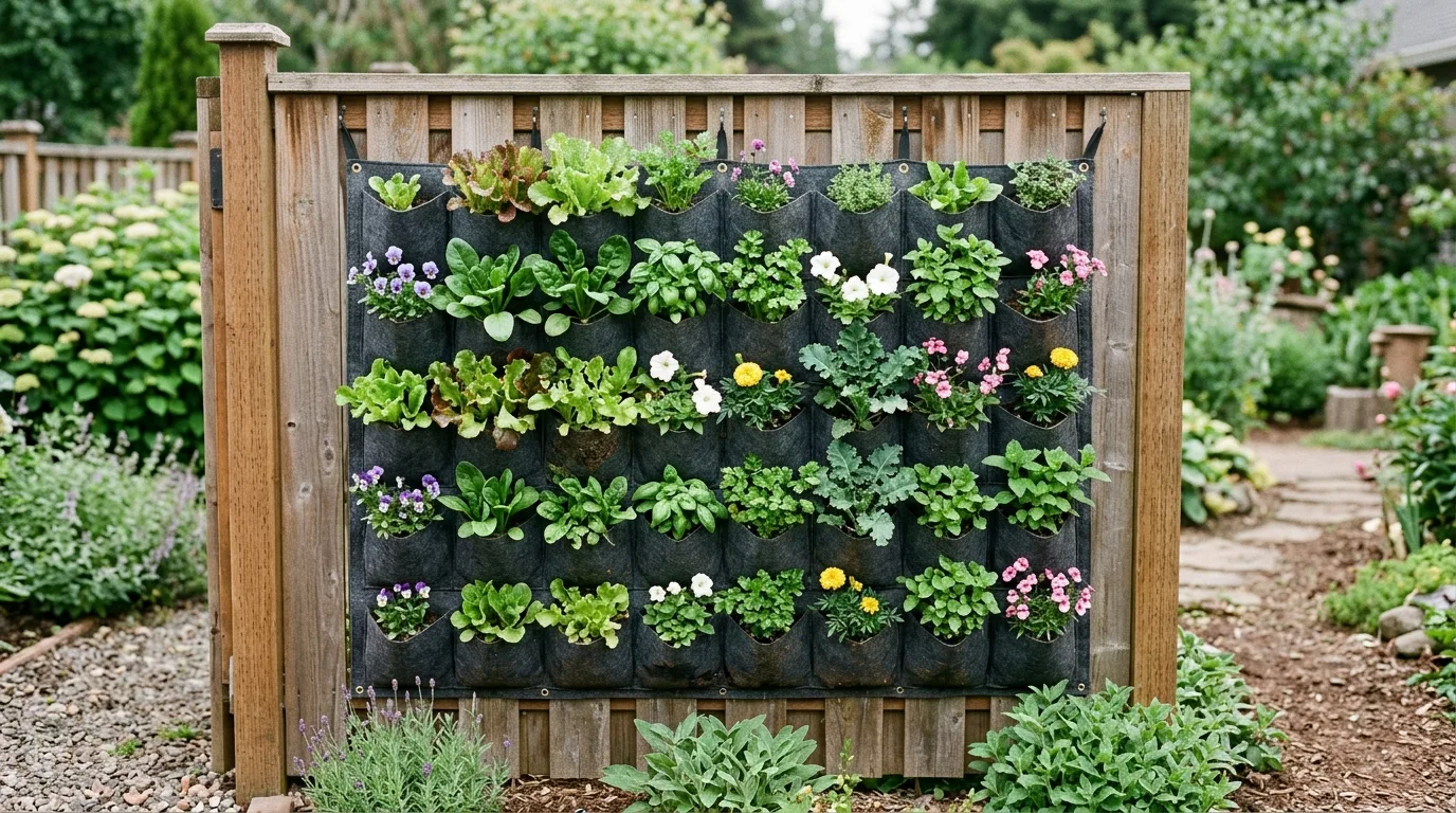 15 Budget Friendly Vertical Garden Ideas for Walls and Fences idea 4