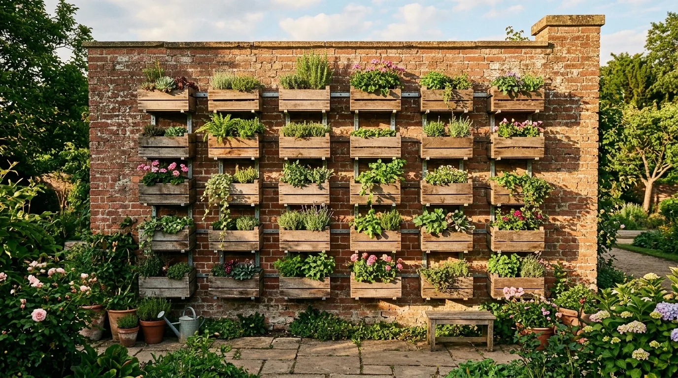 15 Budget Friendly Vertical Garden Ideas for Walls and Fences idea 5