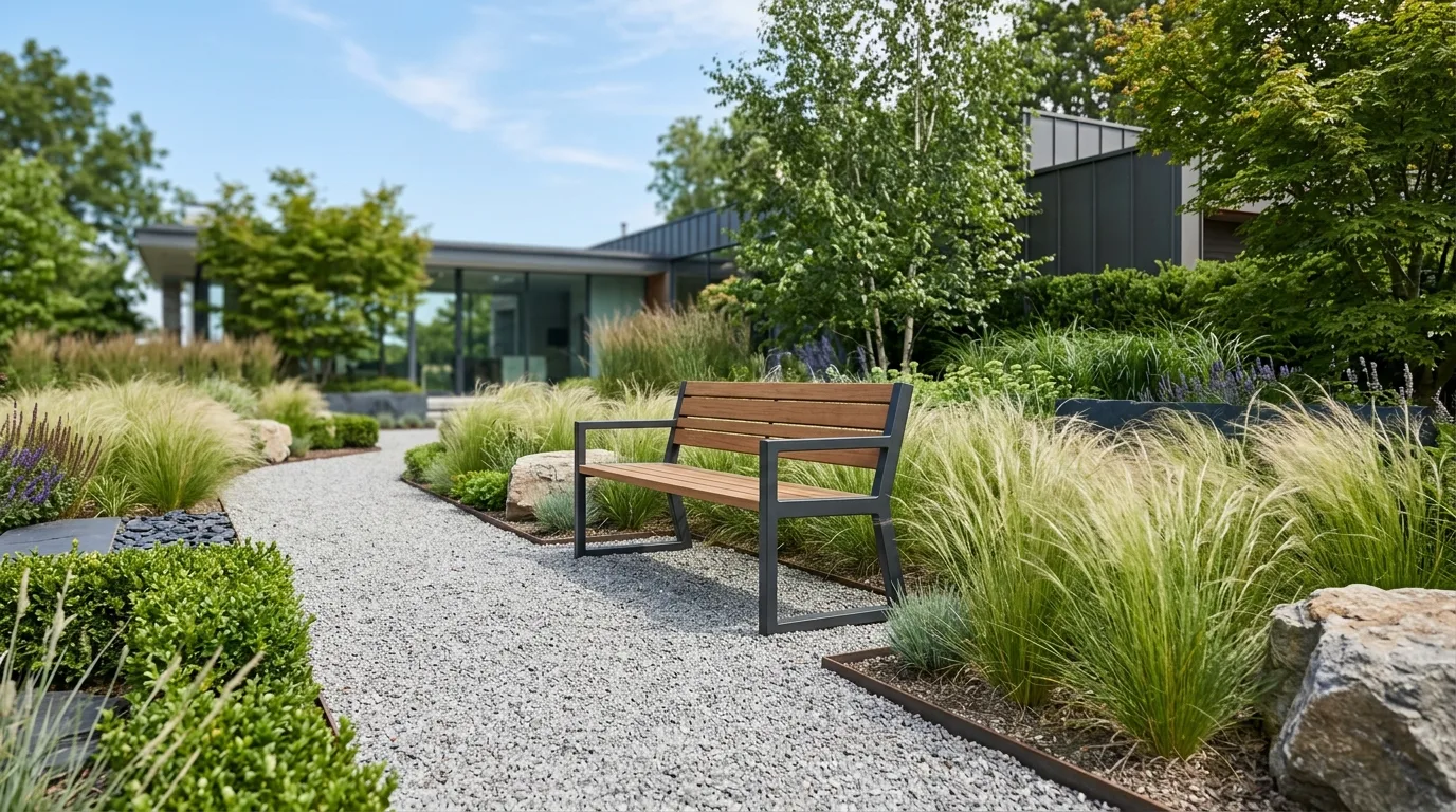 12 Charming Cozy Garden Bench Ideas for Relaxing Outdoors idea 2