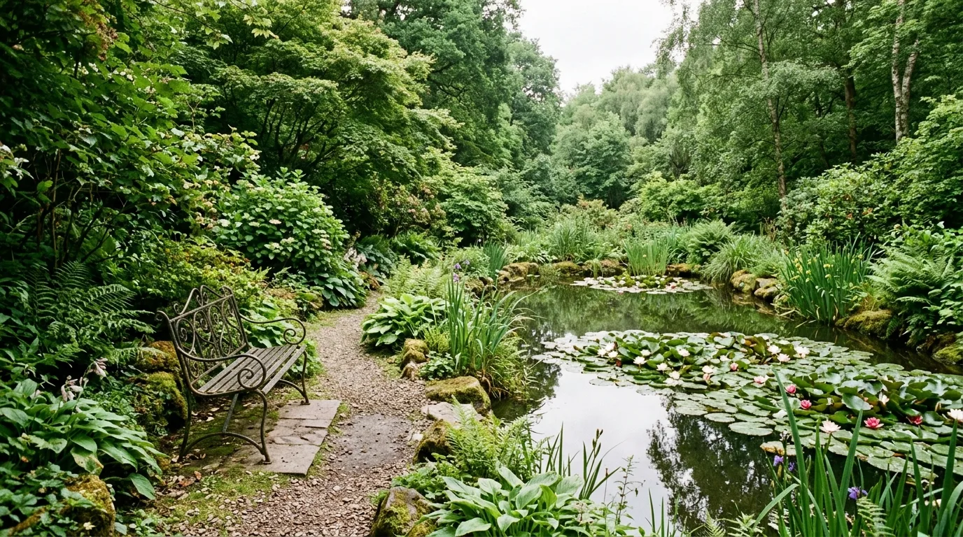 12 Charming Cozy Garden Bench Ideas for Relaxing Outdoors idea 8