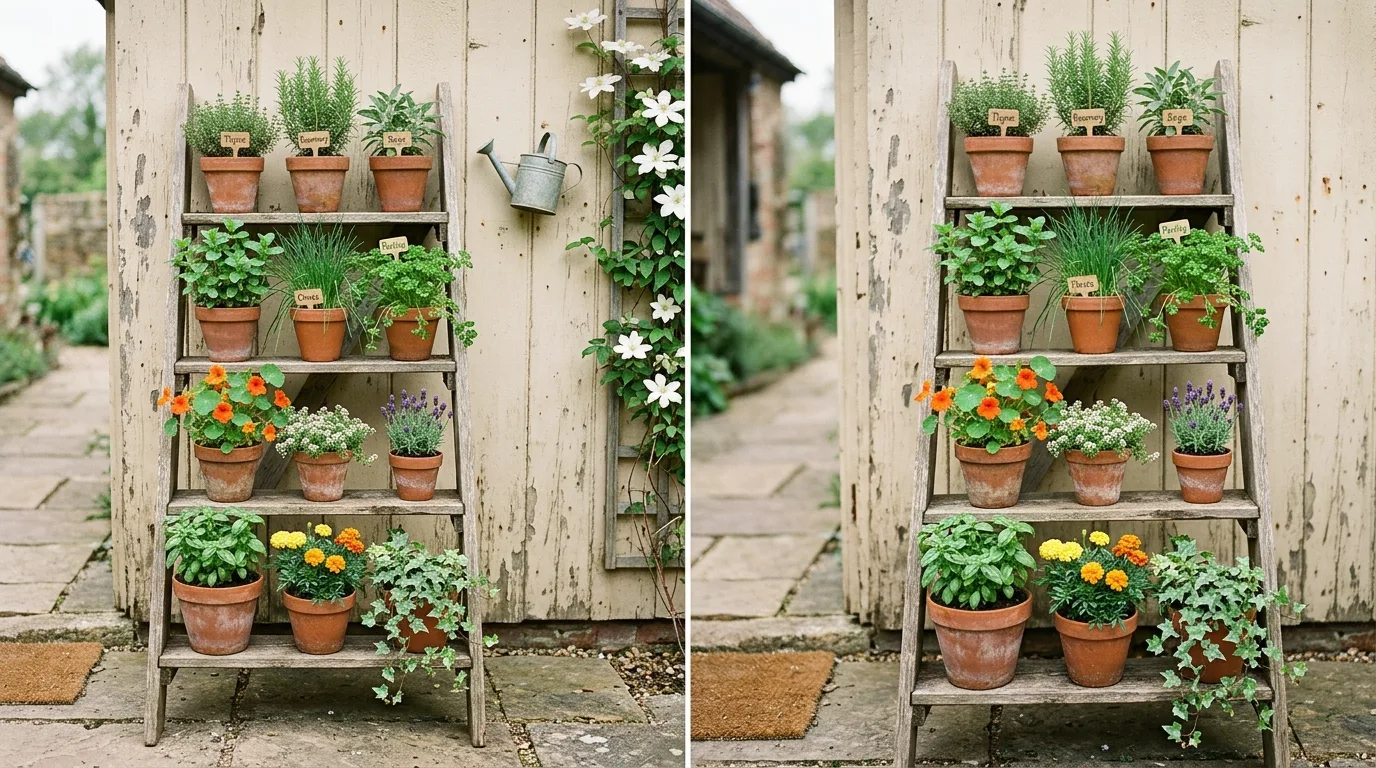 14 Charming Rustic Planter Ideas for Farmhouse Garden Style idea 7