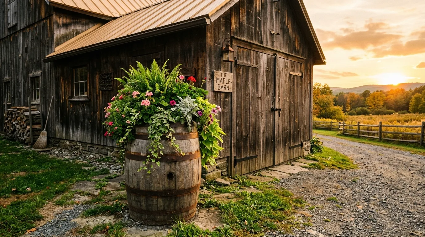 14 Charming Rustic Planter Ideas for Farmhouse Garden Style idea 12