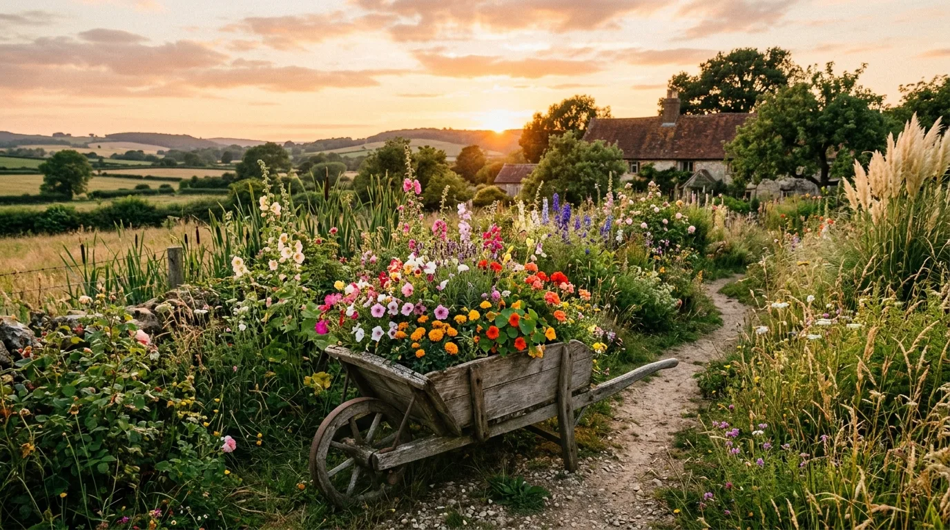 14 Charming Rustic Planter Ideas for Farmhouse Garden Style idea 14