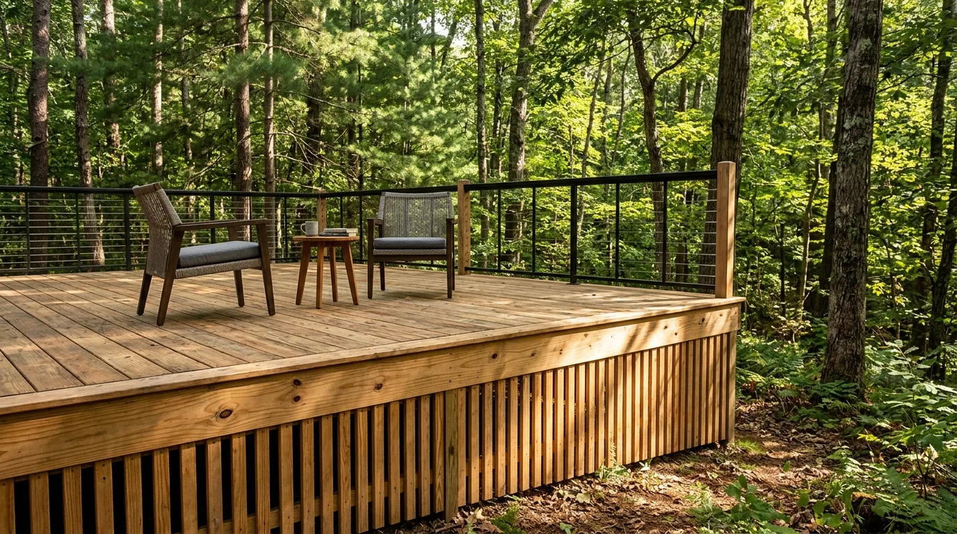 11 Cheap Deck Skirting Ideas for a Polished Look idea 7