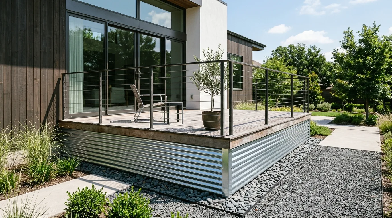 11 Cheap Deck Skirting Ideas for a Polished Look idea 9