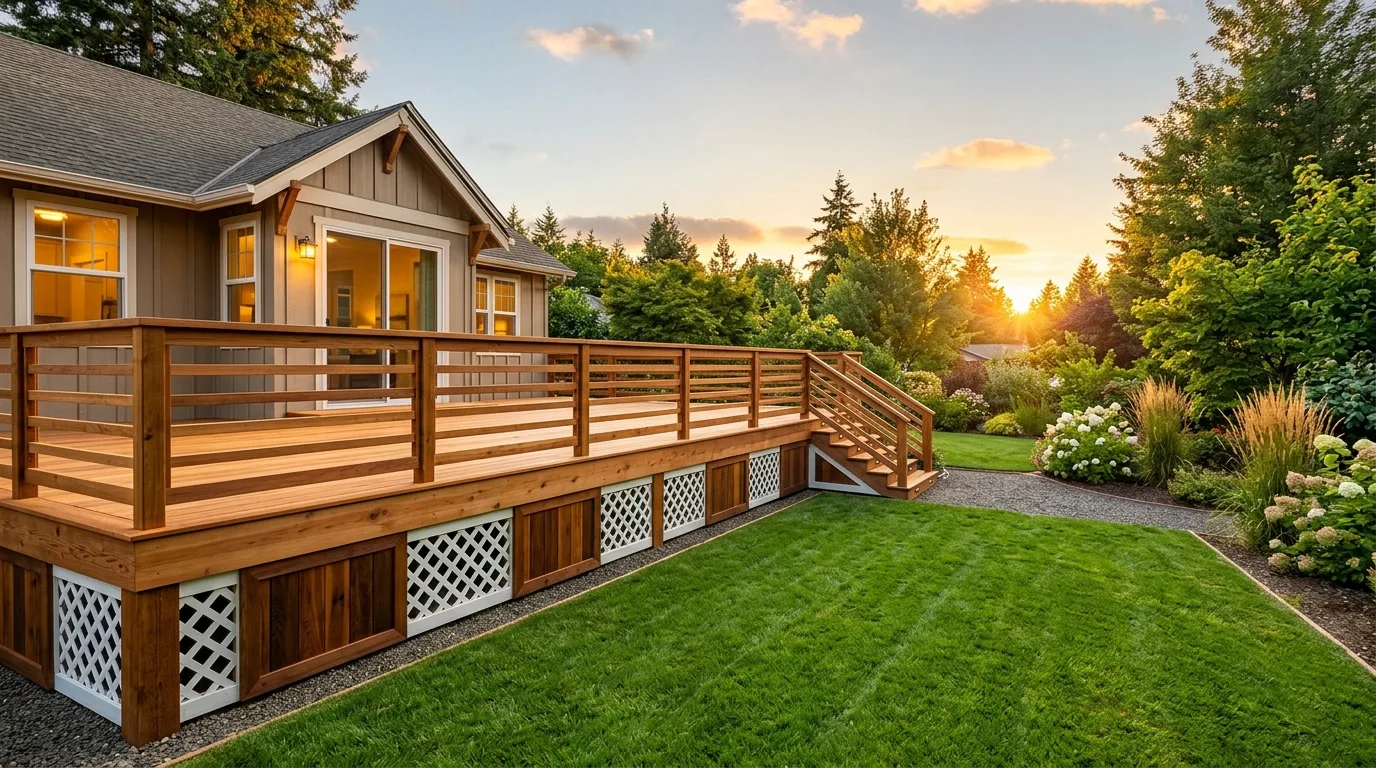 11 Cheap Deck Skirting Ideas for a Polished Look idea 11