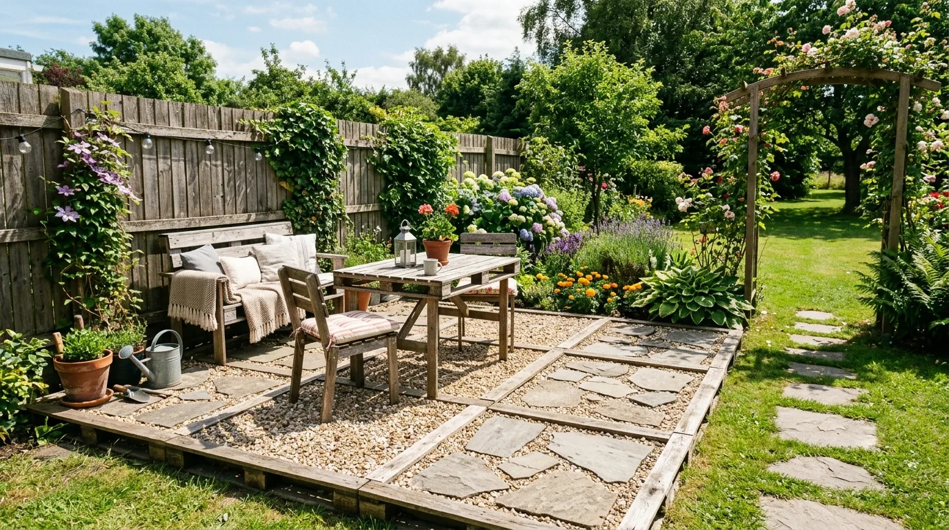 11 Cheap Patio Paver Ideas for a Stunning Outdoor Floor idea 6