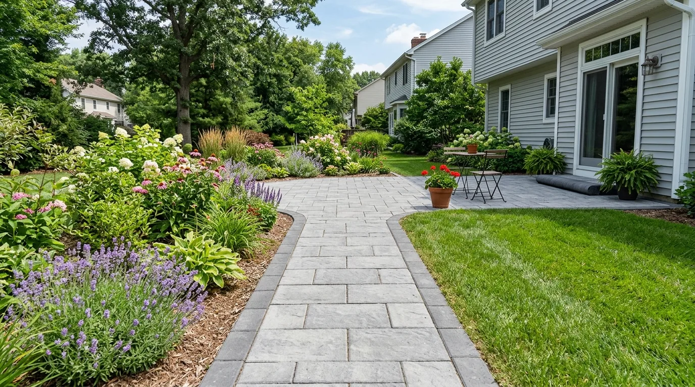 11 Cheap Patio Paver Ideas for a Stunning Outdoor Floor idea 9
