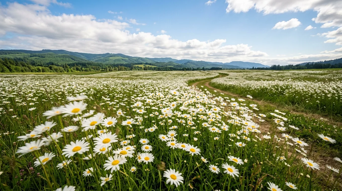 11 Cheerful White Flowers with Yellow Center Identification idea 9