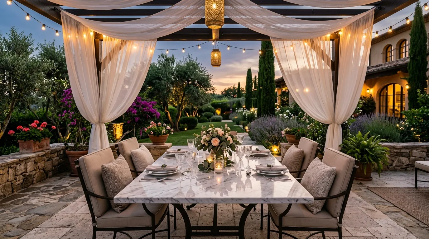 15 Chic Outdoor Patio Ideas You Can Copy for Summer idea 4